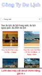 Mobile Screenshot of congtydulich.com